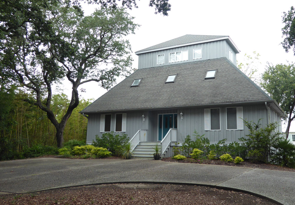 Before photo of Sullivan's Island Renovation of Dated Contemporary Home