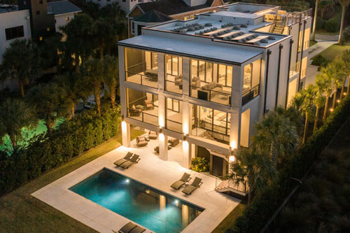 Swallotail Architecture, new home design in Sullivan's Island, SC--Modern-Style Beach Home Design