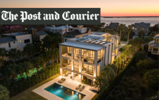 Swallowtail Architecture designed Modern Home on Sullivan's Island featured in the Post & Courier