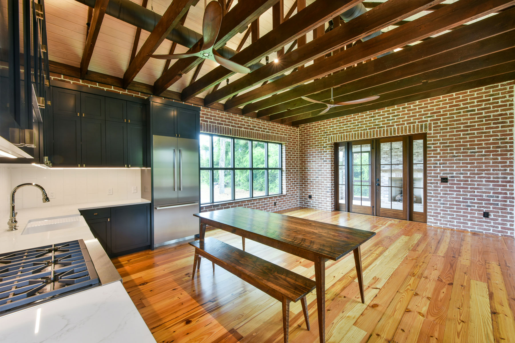 Swallowtail Architecture designs home from converted military building on Sullivan's Island